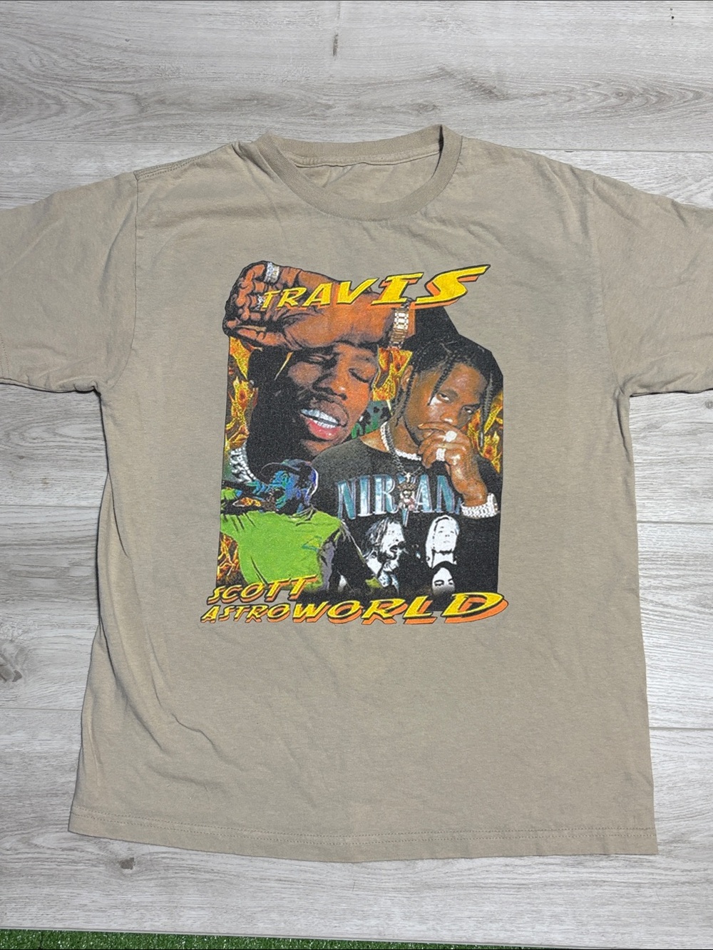 Travis Scott Astroworld Graphic Tee Size S